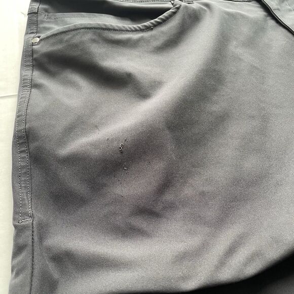 Lululemon ABC 5 Pocket Warpstreme Commuter Pants Men 38x32 Performance Golf Work - Picture 13 of 14